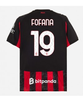Günstige AC Milan Youssouf Fofana #19 Heimtrikot 2025-26 Kurzarm
